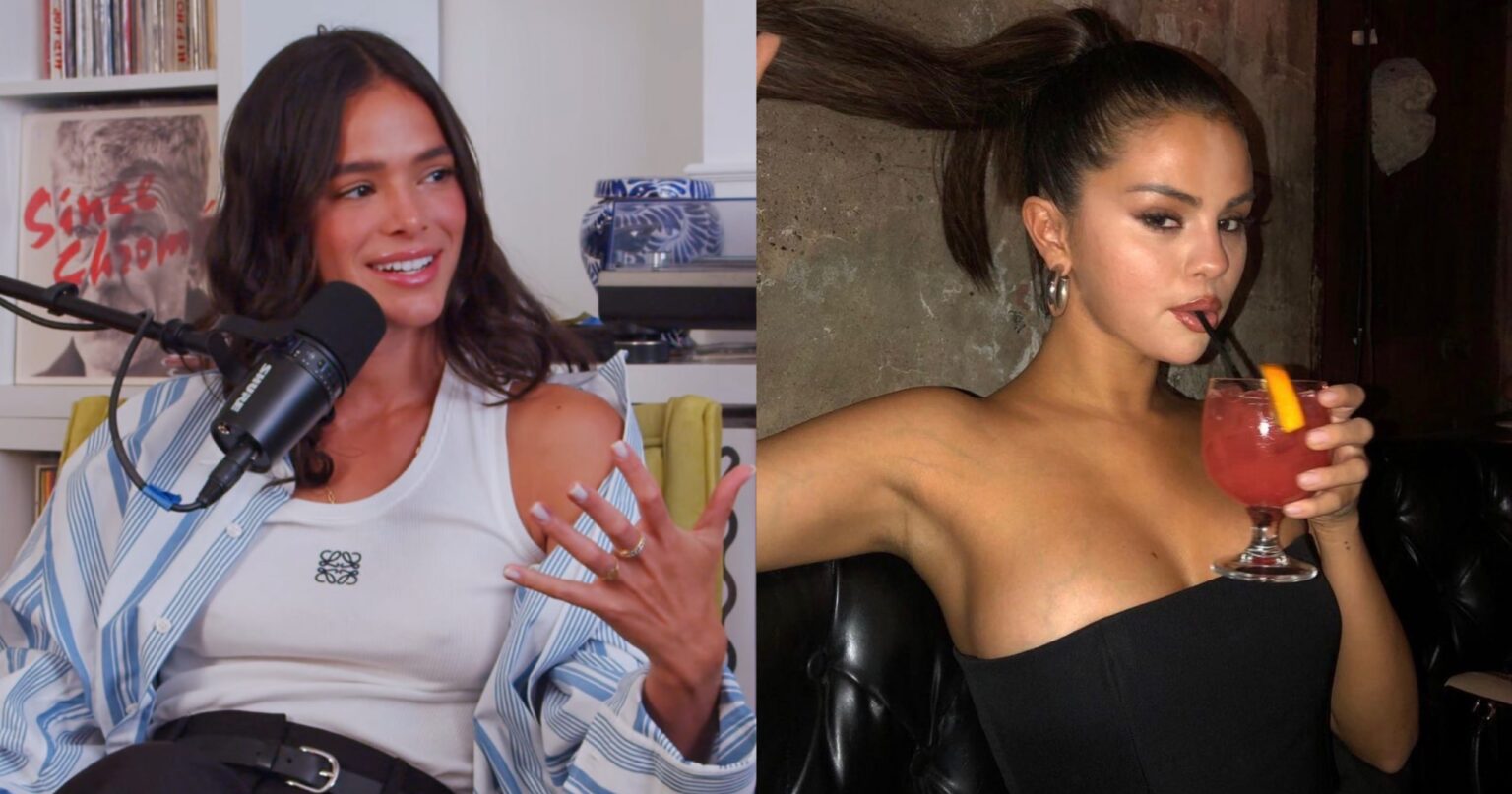 Amigas? Bruna Marquezine conta que recebeu elogio de Selena Gomez em evento chique amigas?-bruna-marquezine-conta-que-recebeu-elogio-de-selena-gomez-em-evento-chique