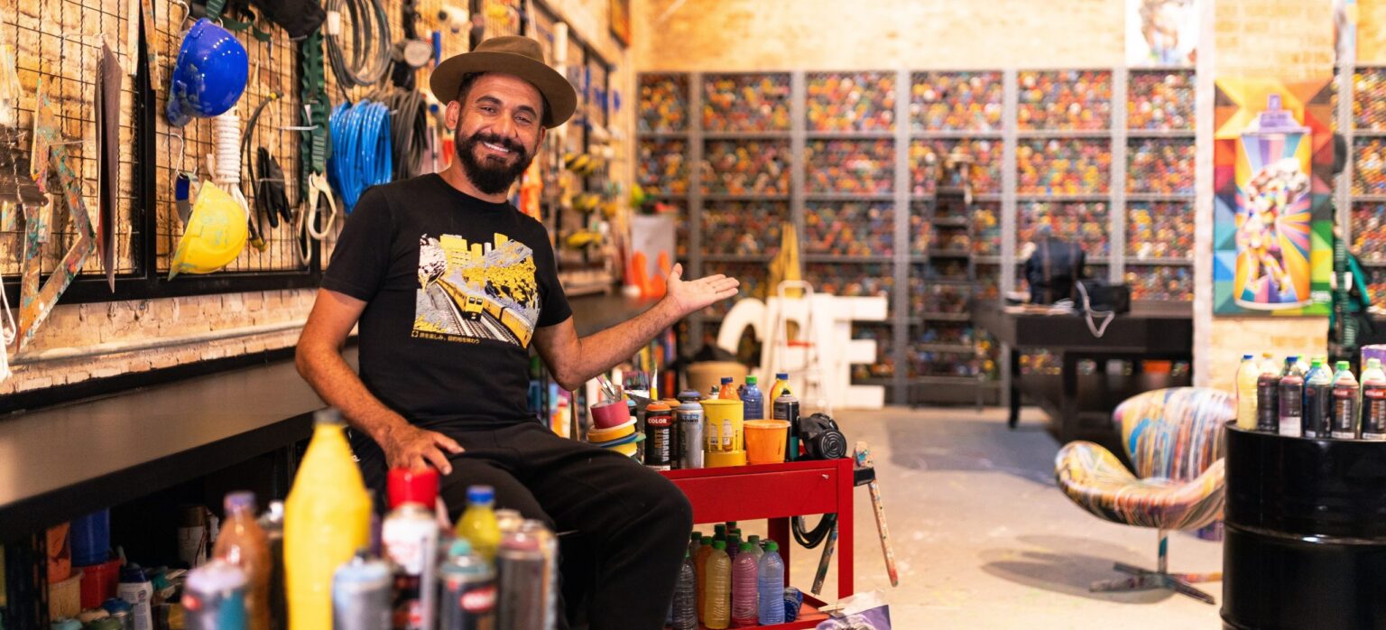 Kobra abre as portas do próprio ateliê para visitação em Itu kobra-abre-as-portas-do-proprio-atelie-para-visitacao-em-itu