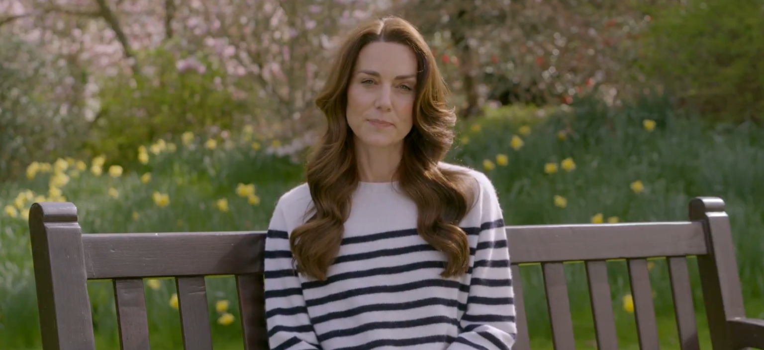 Kate Middleton reaparece e revela diagnóstico de câncer e processo de quimioterapia kate-middleton-reaparece-e-revela-diagnostico-de-cancer-e-processo-de-quimioterapia