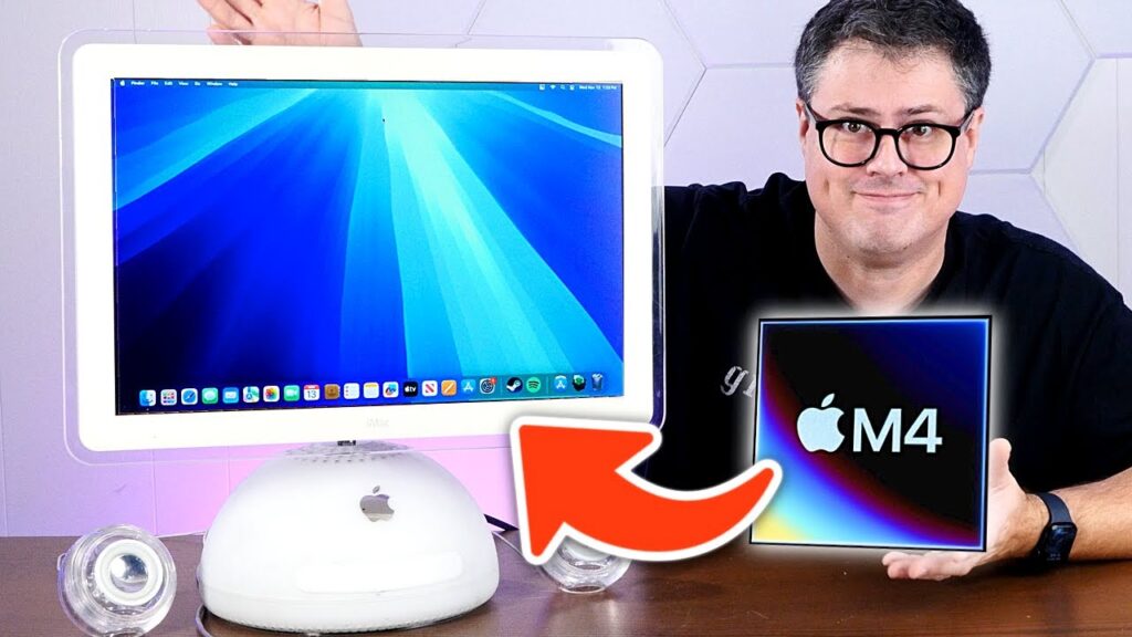 Youtuber instala um Mac Mini M4 dentro de um iMac G4 de 2002 youtuber-instala-um-mac-mini-m4-dentro-de-um-imac-g4-de-2002