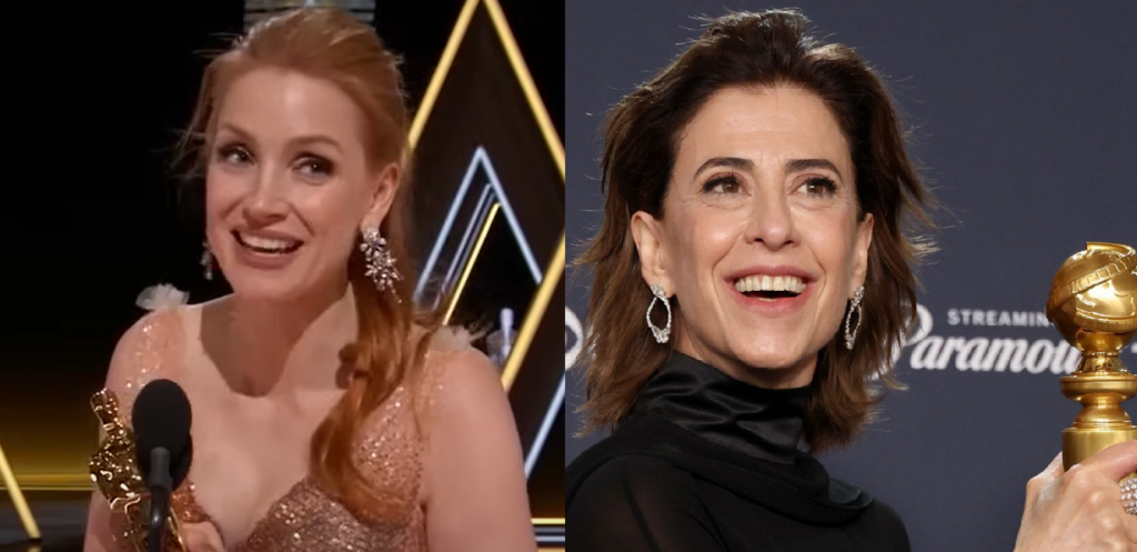 Jessica Chastain rasga elogios a Fernanda Torres e diz: “Quero ser sua amiga” jessica-chastain-rasga-elogios-a-fernanda-torres-e-diz:-“quero-ser-sua-amiga”