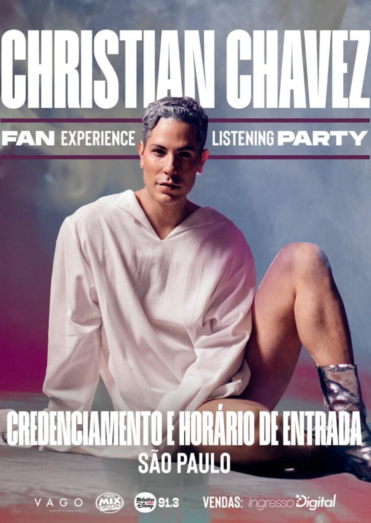 Fã relata maus tratos da produção de evento com Christian Chávez: “Foi triste” fa-relata-maus-tratos-da-producao-de-evento-com-christian-chavez:-“foi-triste”