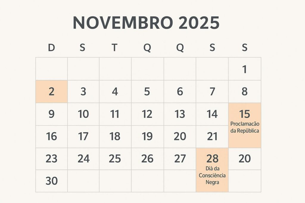Feriados de novembro de 2025: confira datas, emendas e dicas para aproveitar feriados-de-novembro-de-2025:-confira-datas,-emendas-e-dicas-para-aproveitar