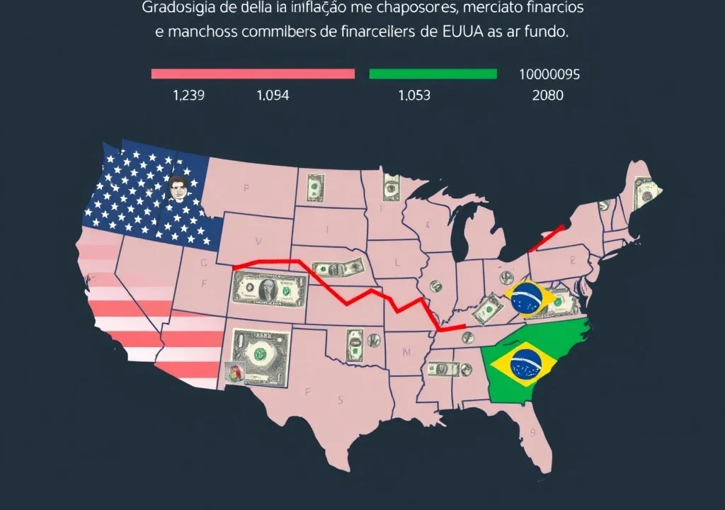 Mercado Financeiro Reage com Otimismo Após Queda da Inflação nos EUA